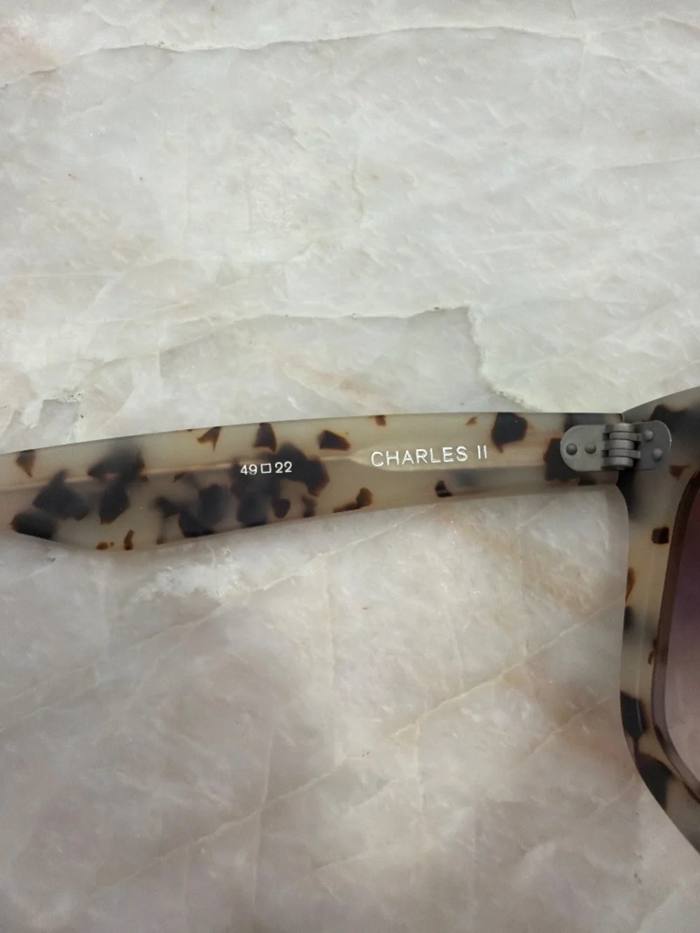 Krewe Charles II Sunglasses in Matte Oyster - Picture 4 of 6